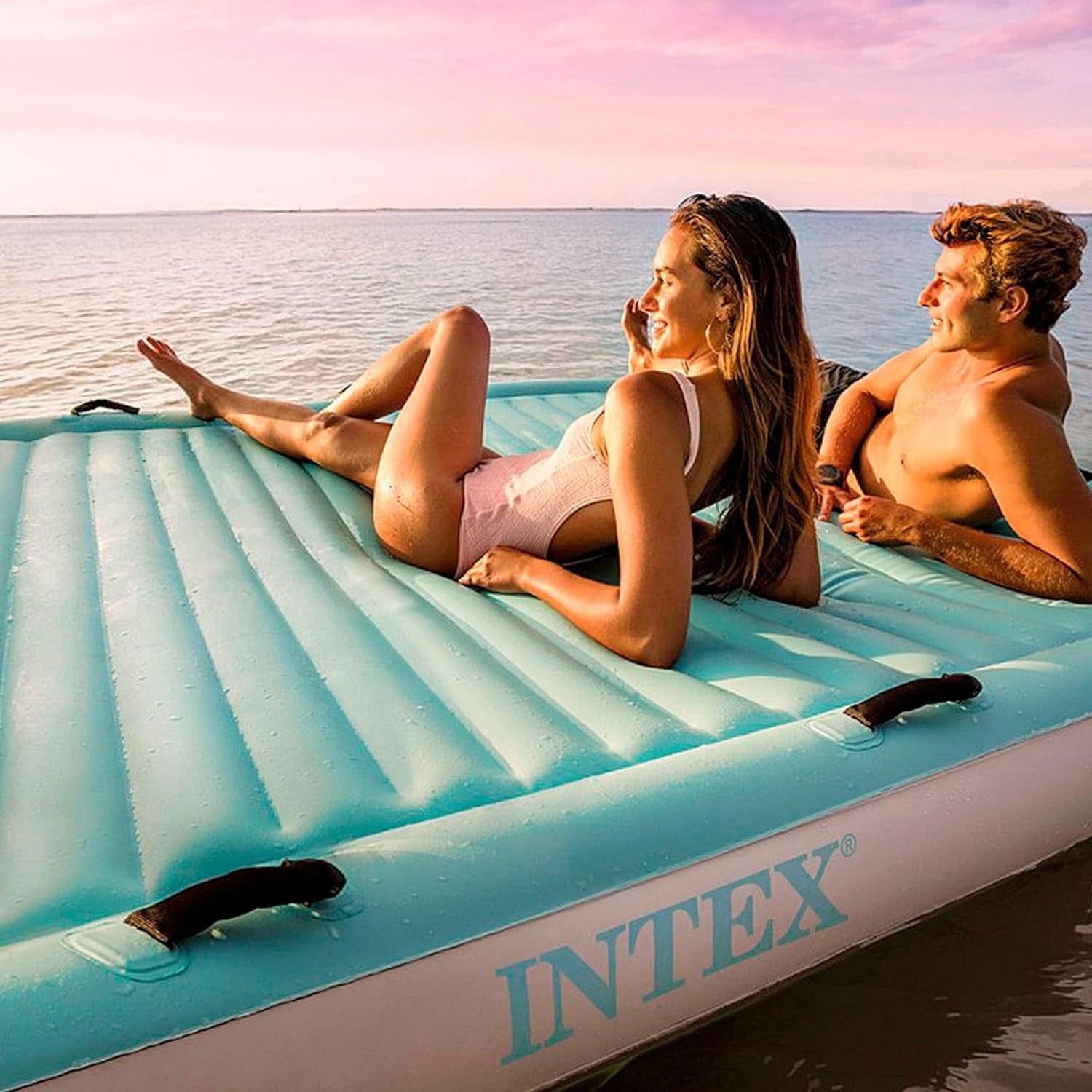 Intex 56289EU Materassino Water Lounge Dimensioni 310x183x18 cm