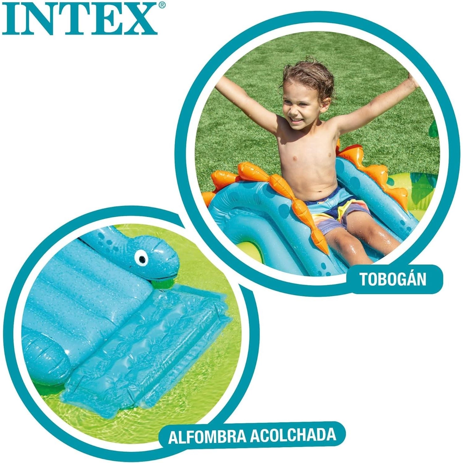 Intex 57166 Piscina Playcenter Dinosauri Cm 191X152X58