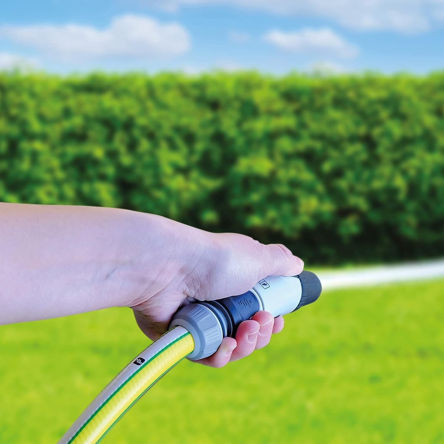 Fitt Nts Yellow 5/8" (15 mm) 20 m Tubo Da Giardino Per Uso Intensivo Con Lancia E Raccordi