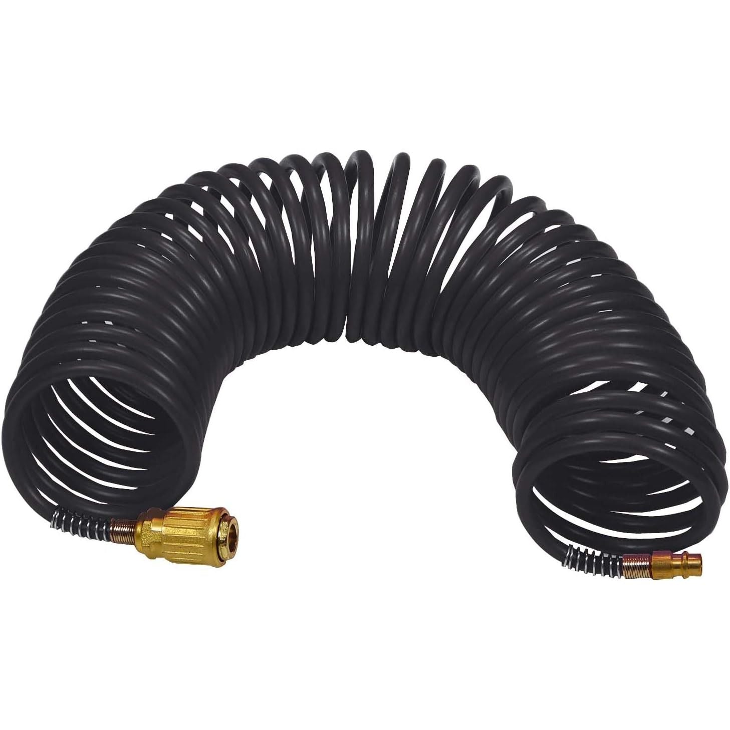Stanley Tubo Spiralato Aria Compressa 6X8 10 Metri Con Attacco Rapido