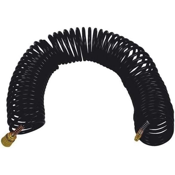 Stanley Tubo Spiralato Aria Compressa 6X8 15 Metri Con Attacco Rapido