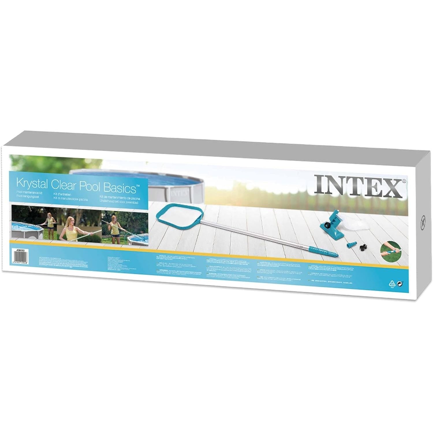 Intex 28002 Kit Pulizia Per Piscine Di Dimensioni Fino a 488 cm