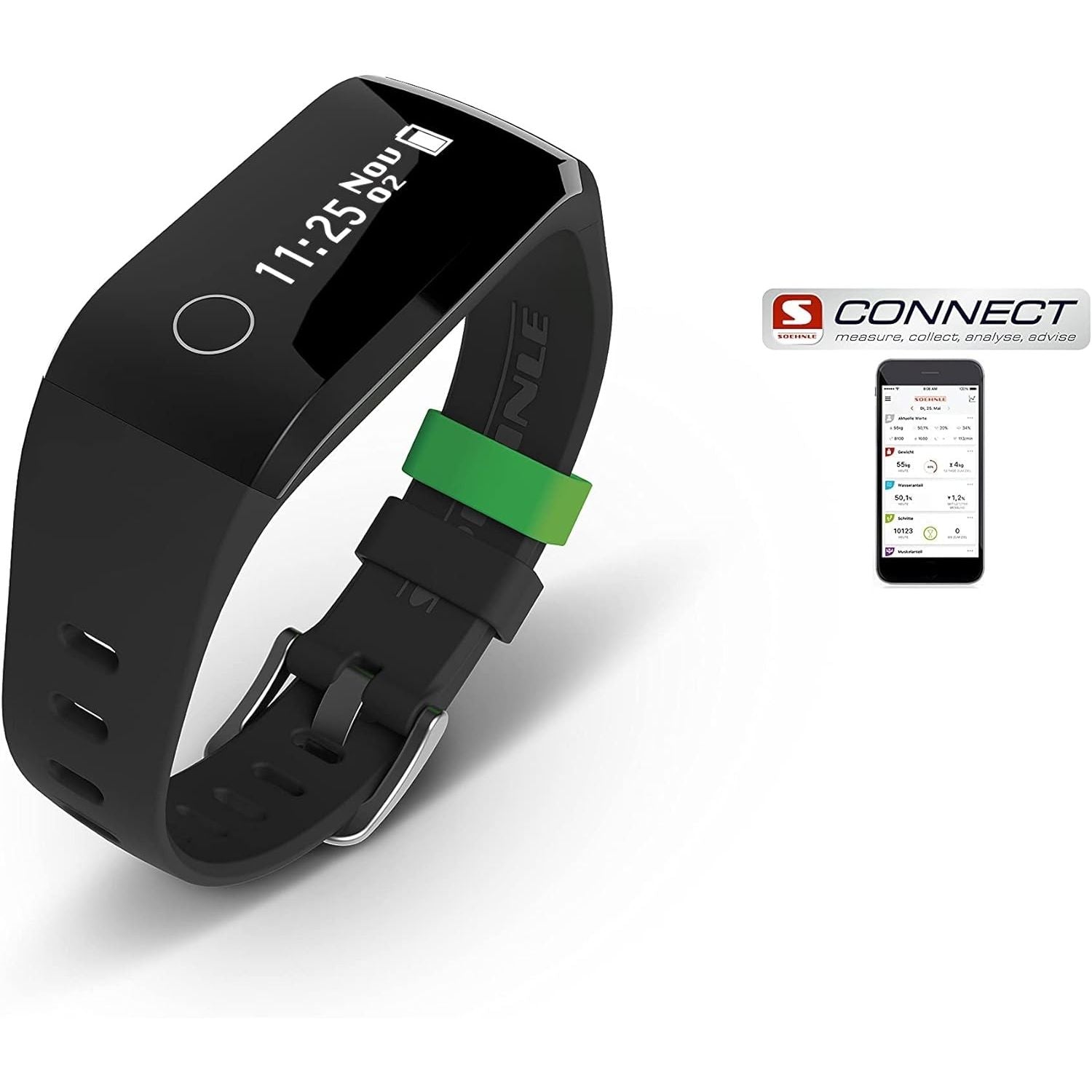 Soehnle 68101 Fit Connect 200 HR Fitness Tracker