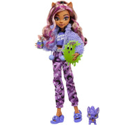 Monster High Clawdeen Wolf Creepover Party, Bambola con Outfit