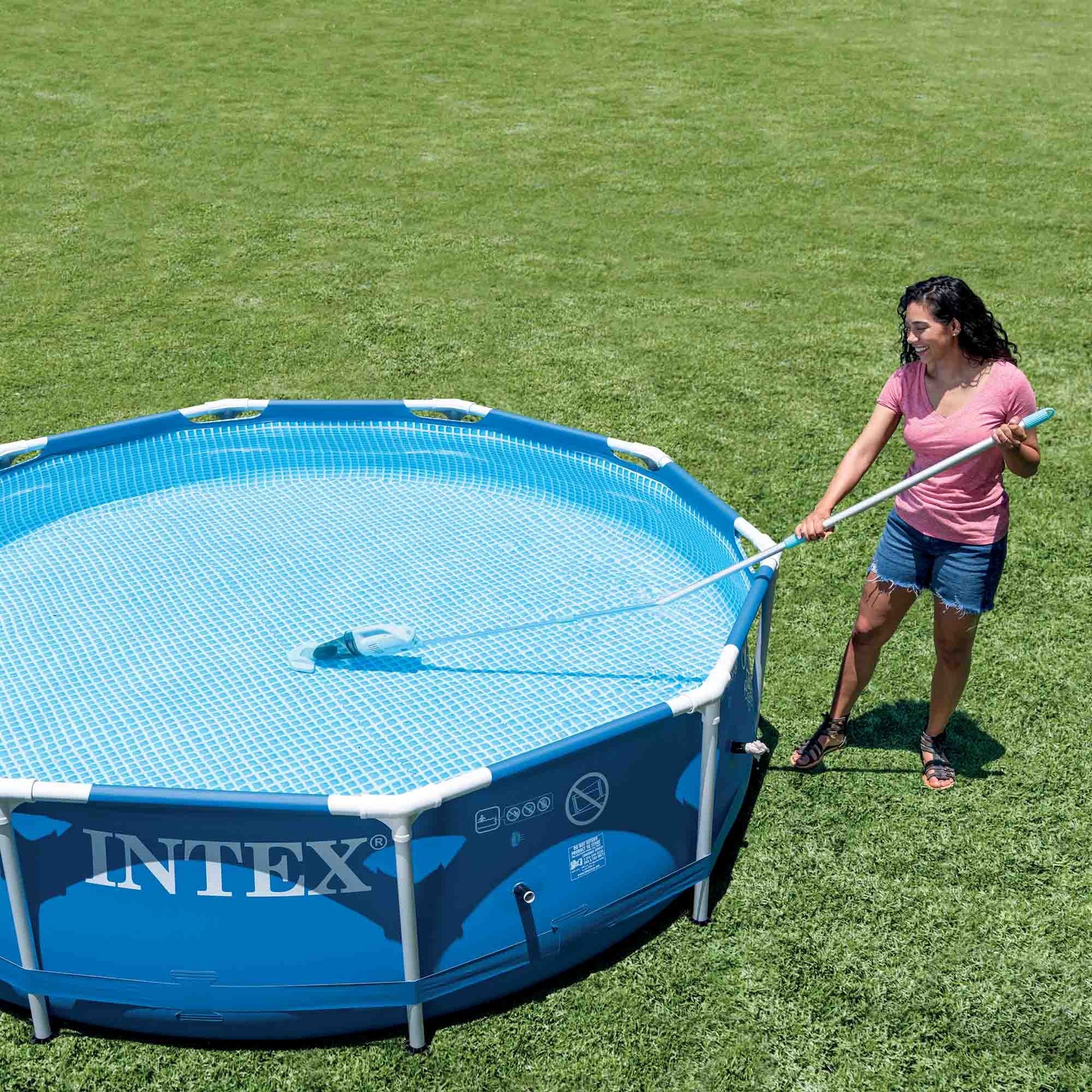 Intex 28626 Aspirapolvere Vacuum Ricaricabile ZR 100 Per Piscine e Pure SPA