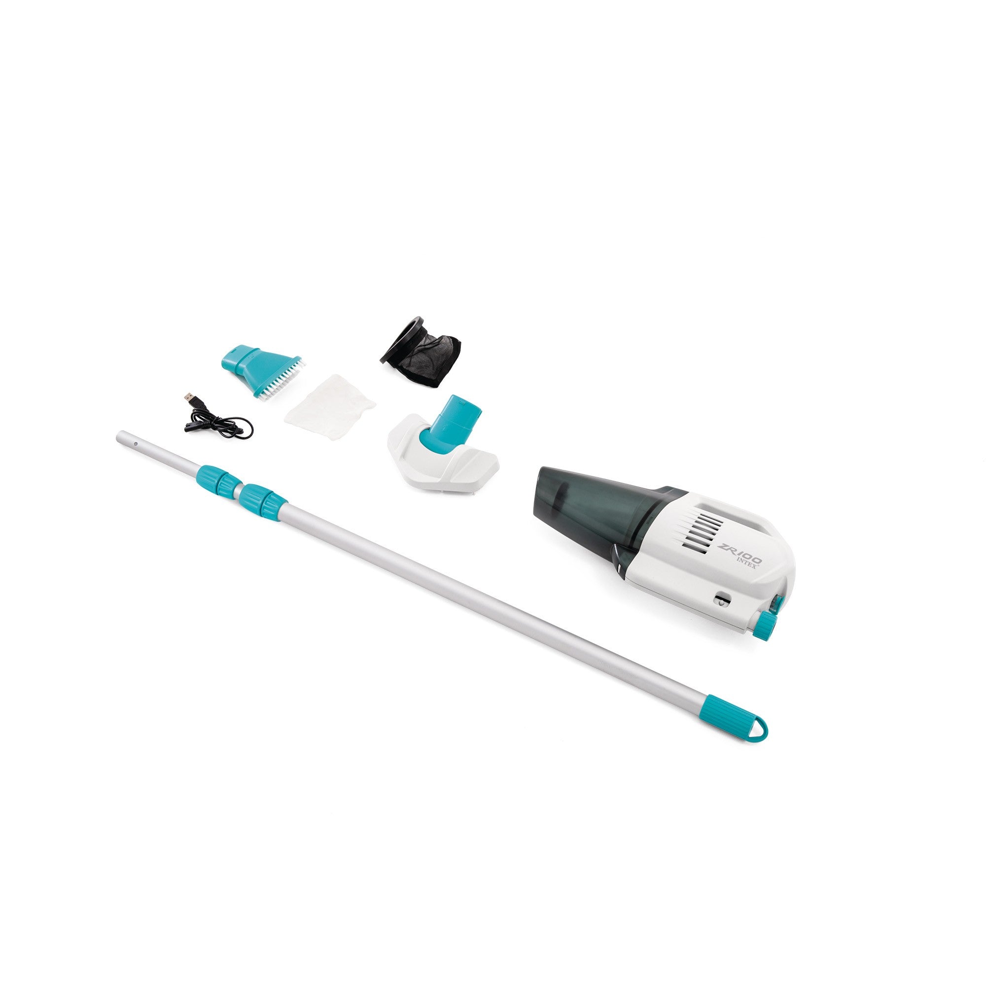 Intex 28626 Aspirapolvere Vacuum Ricaricabile ZR 100 Per Piscine e Pure SPA