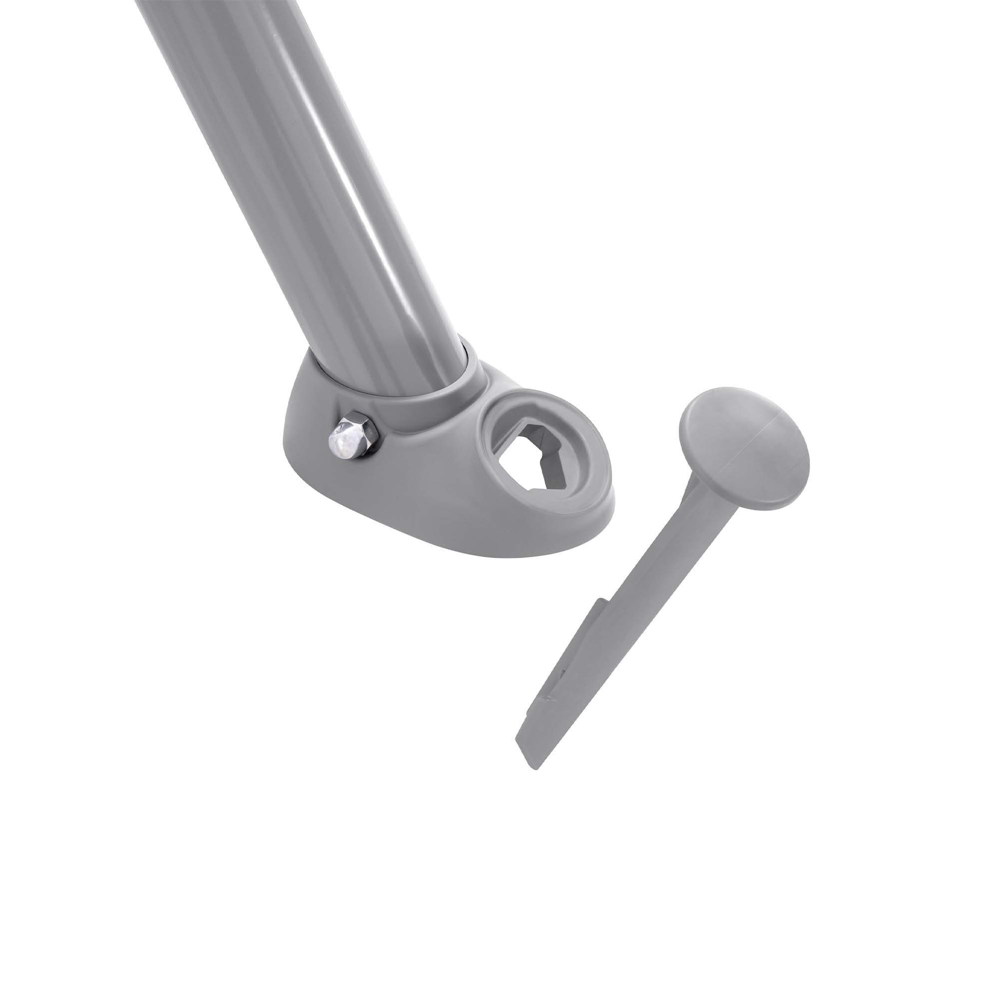 Intex 44114 Altalena Grigia 2 In 1 Con Seggiolini Intercambiabili 170x235x200 cm