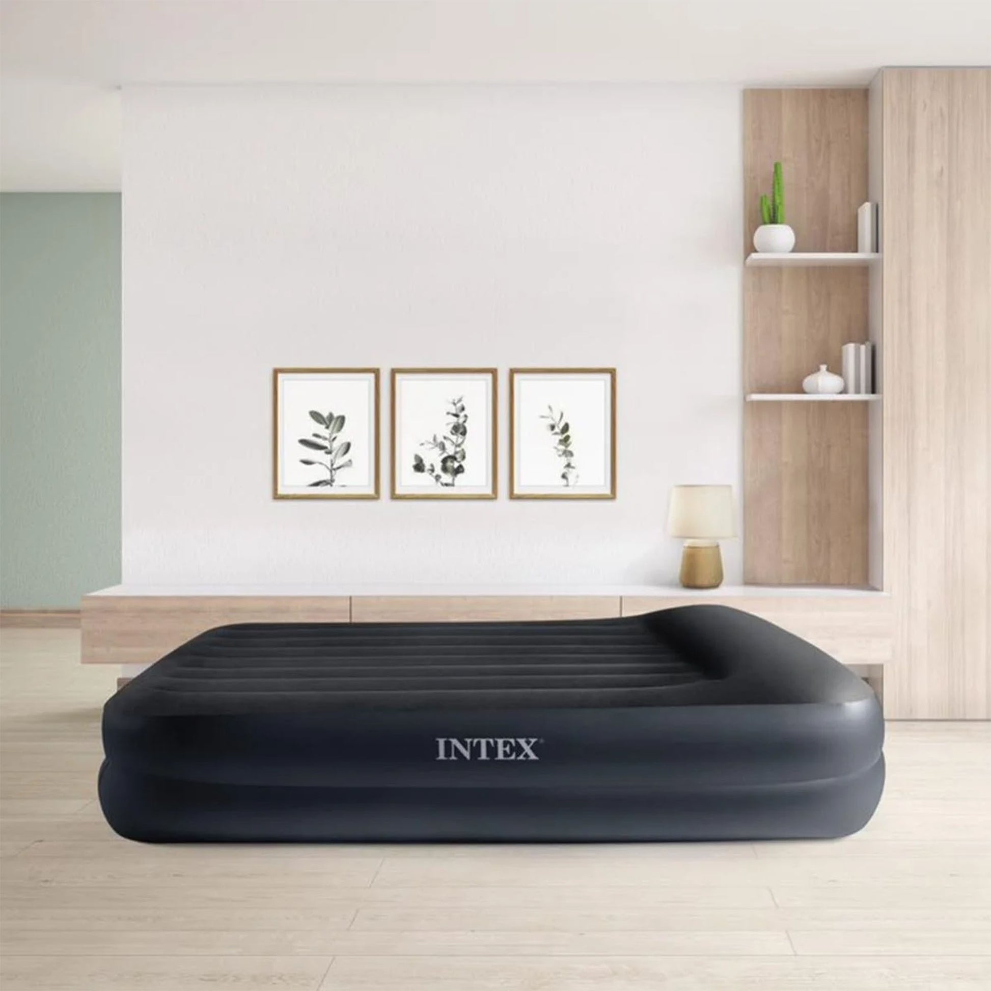 Intex 64124ND Materasso Dura Beam Pillow Rest Raised Matrimoniale Cm 152x203x42