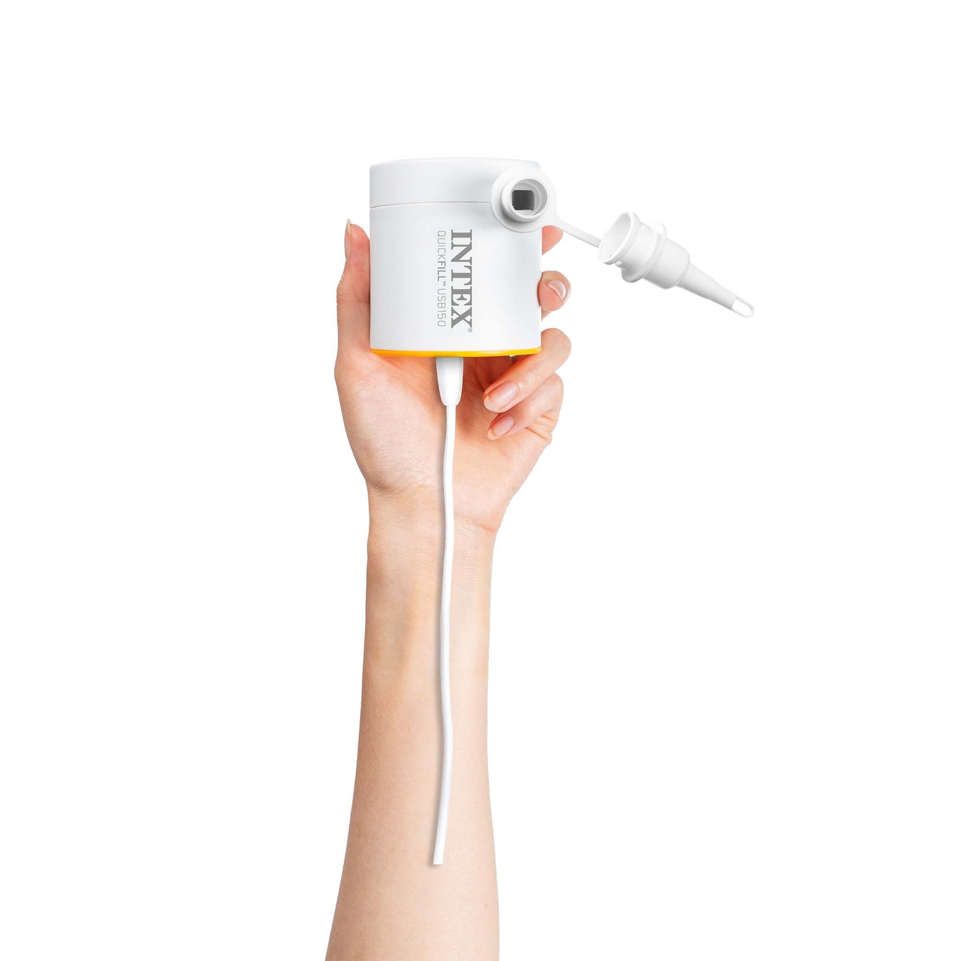 Intex 64177 Materasso Airbed Dura-Beam Prestige Mid-Rise Singolo con Pompa USB Cm 99x191x30