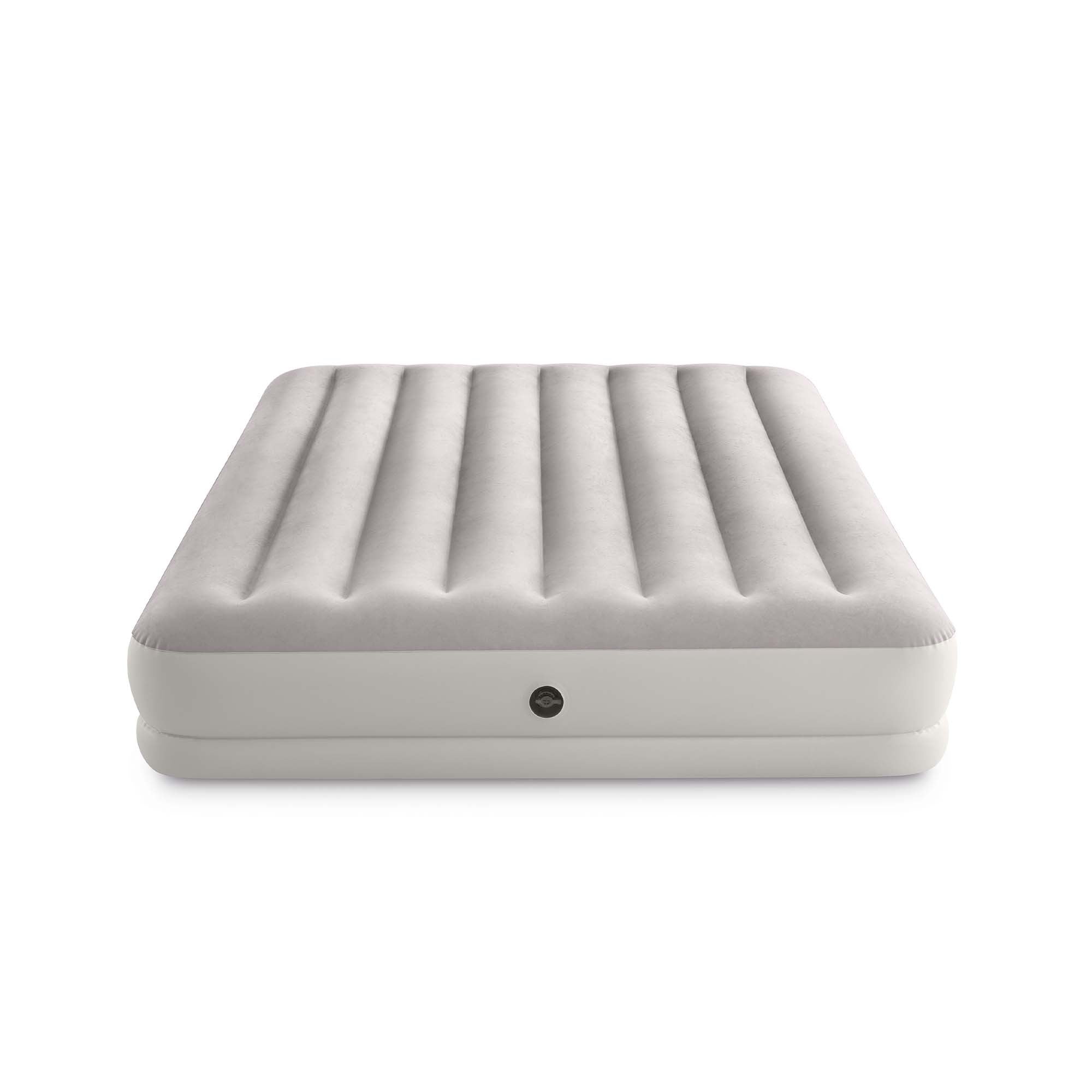 Intex 64179 Materasso Airbed Dura-Beam Prestige Mid-Rise Matrimoniale con Pompa USB Cm 152x203x30