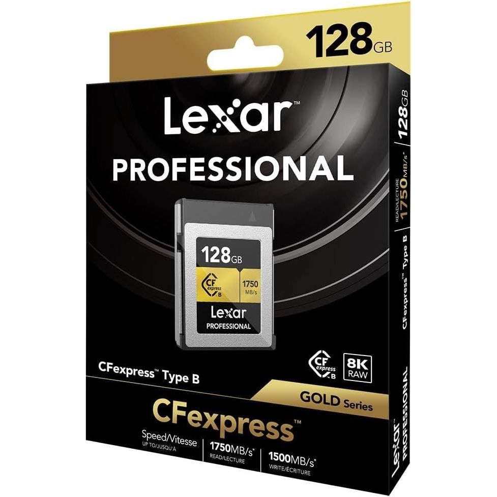 LEXAR CFEXPRESS 128GB GOLD TYPE B