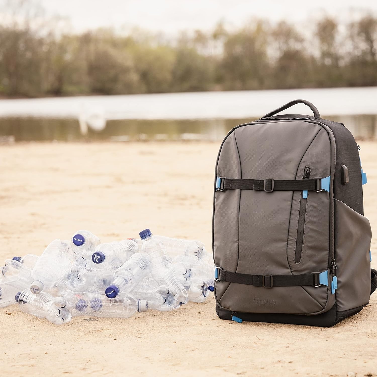 ROLLEI ZAINO FOTOLINER OCEAN PRO, GRIGIO