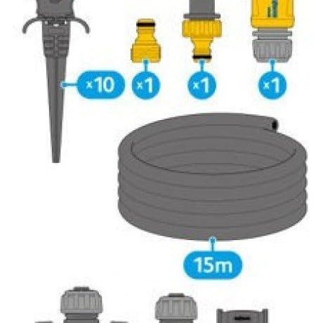 Hozelock Kit Di Irrigazione Completo Per Aree Fino A 10 Mq
