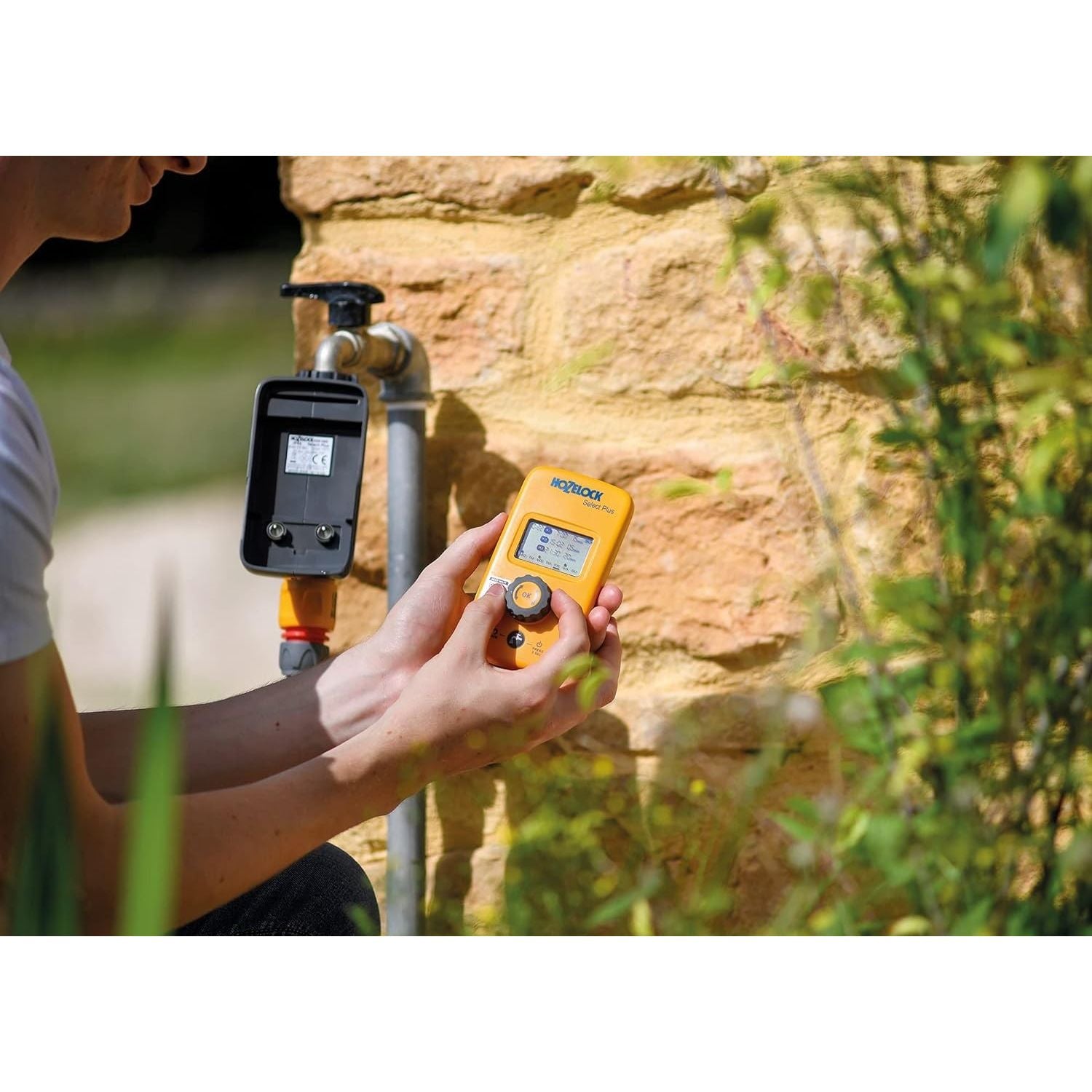 Hozelock Programmatore Centralina  Select Programmabile Con Display Lcd Per Irrigazione