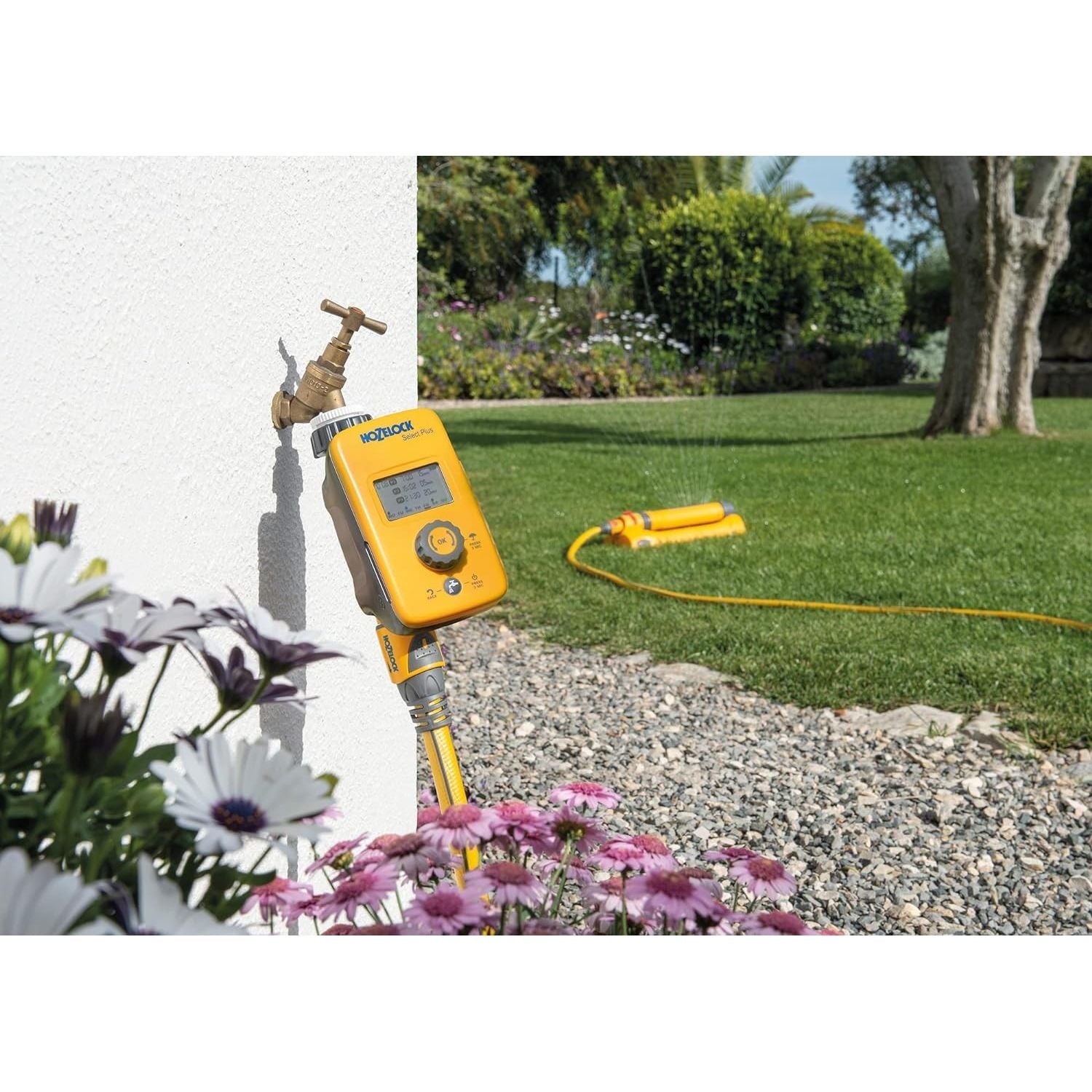 Hozelock Programmatore Centralina  Select Programmabile Con Display Lcd Per Irrigazione