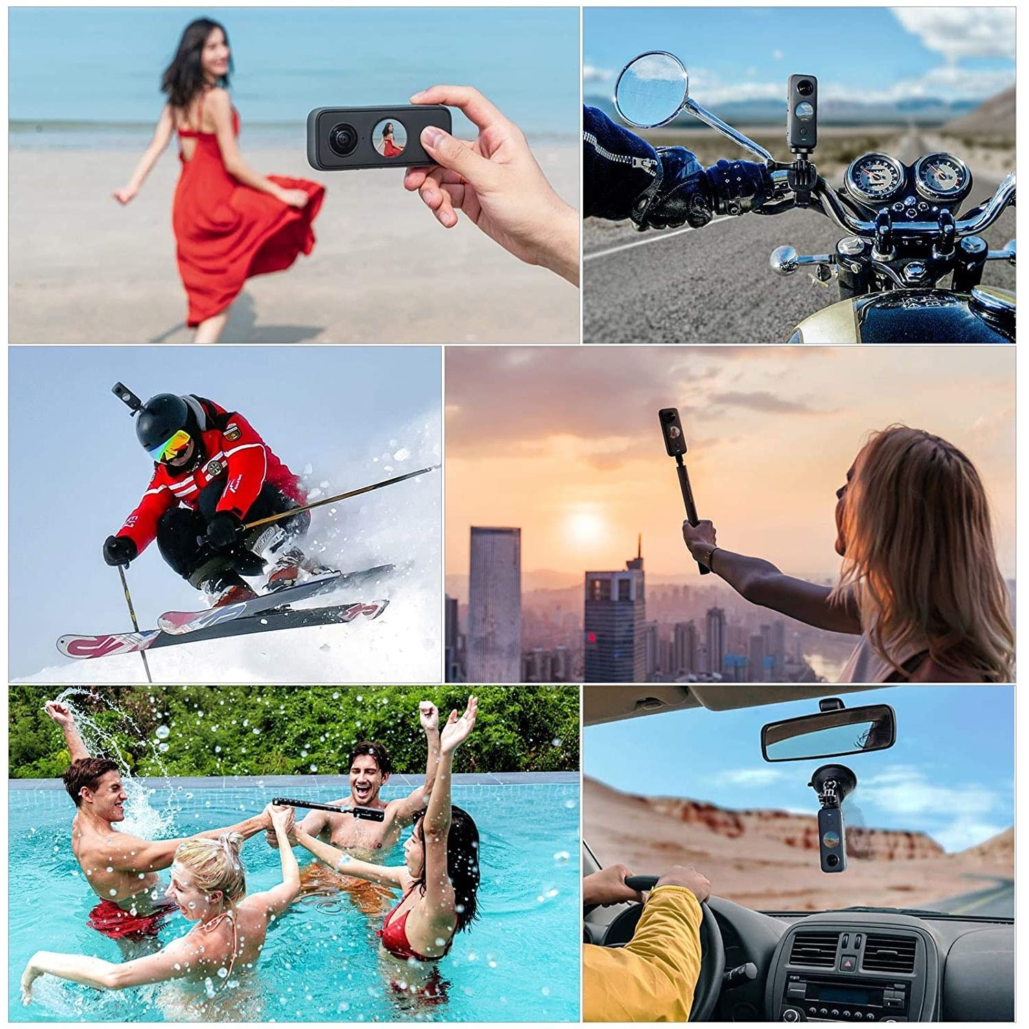 macchina fotografica a 360 gradi instax360