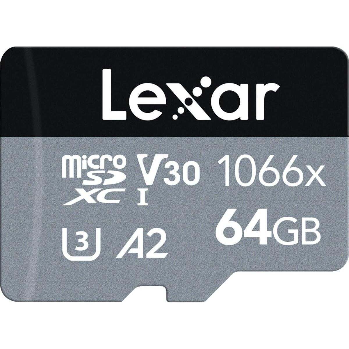 LEXAR MICROSDXC 64GB 1066X C10 V3