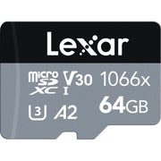 LEXAR MICROSDXC 64GB 1066X C10 V3