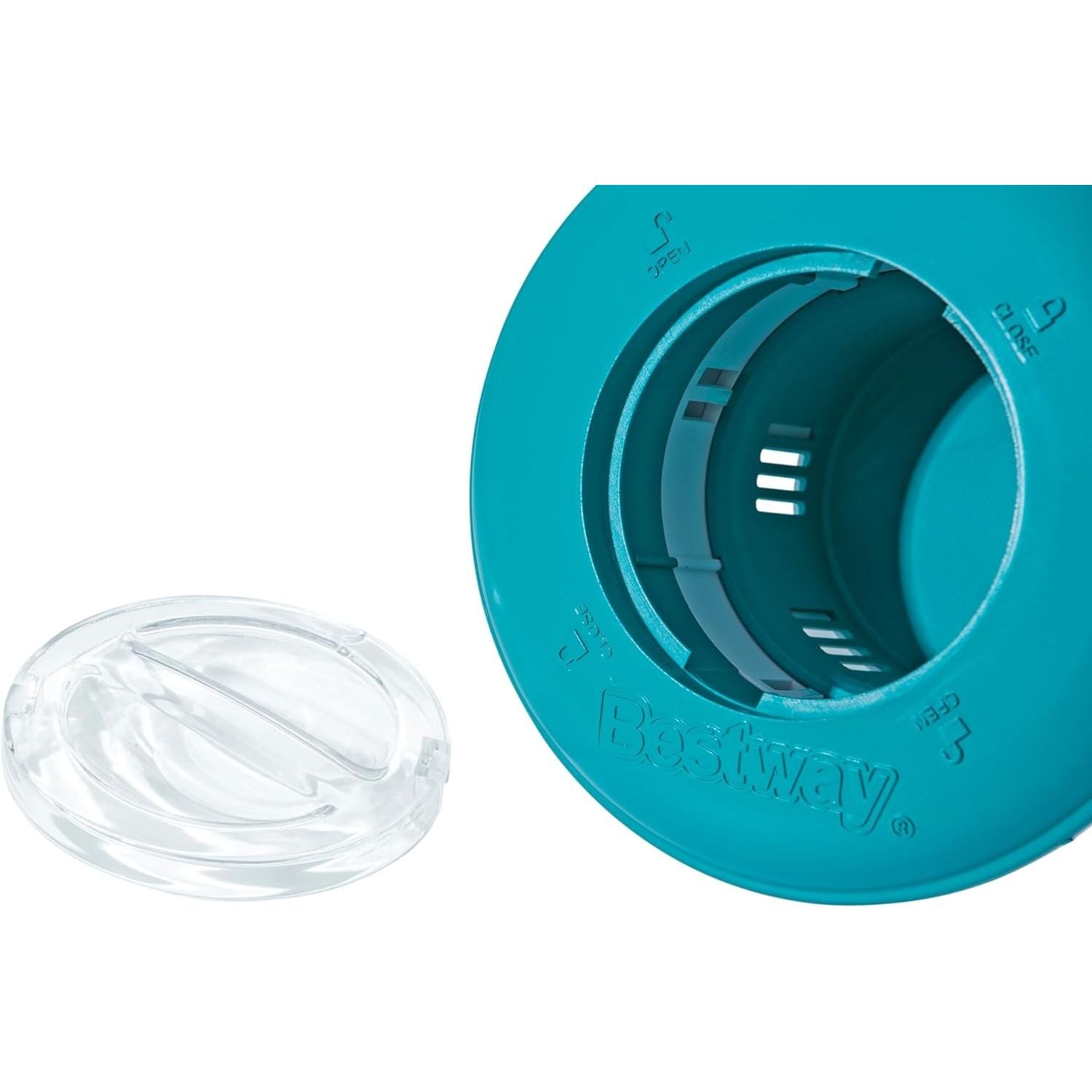 Bestway 58769 Dispenser Cloro Galleggiante Da Cm. 16,5 Per Pastiglie Fino a Cm. 7,6 Di Diametro