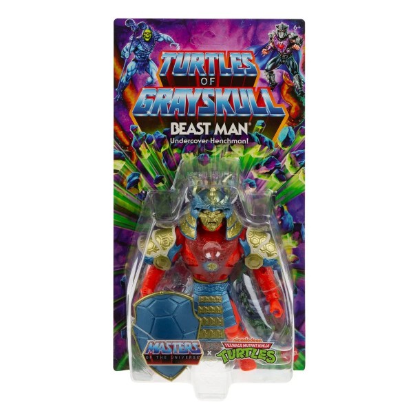 Masters of the Universe MOTU x TMNT: Turtles of Grayskull BEAST MAN
