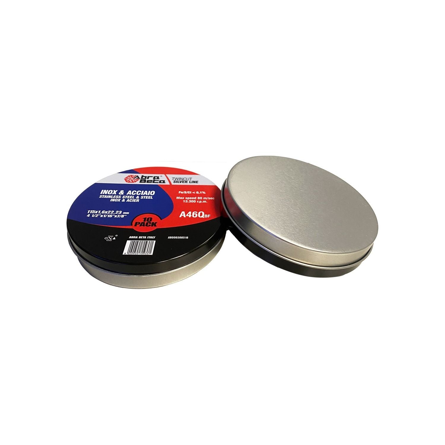 Abra Beta Disco Da Taglio Acciao Inox 115x1,0 A46Q Offerta Per Quantita'