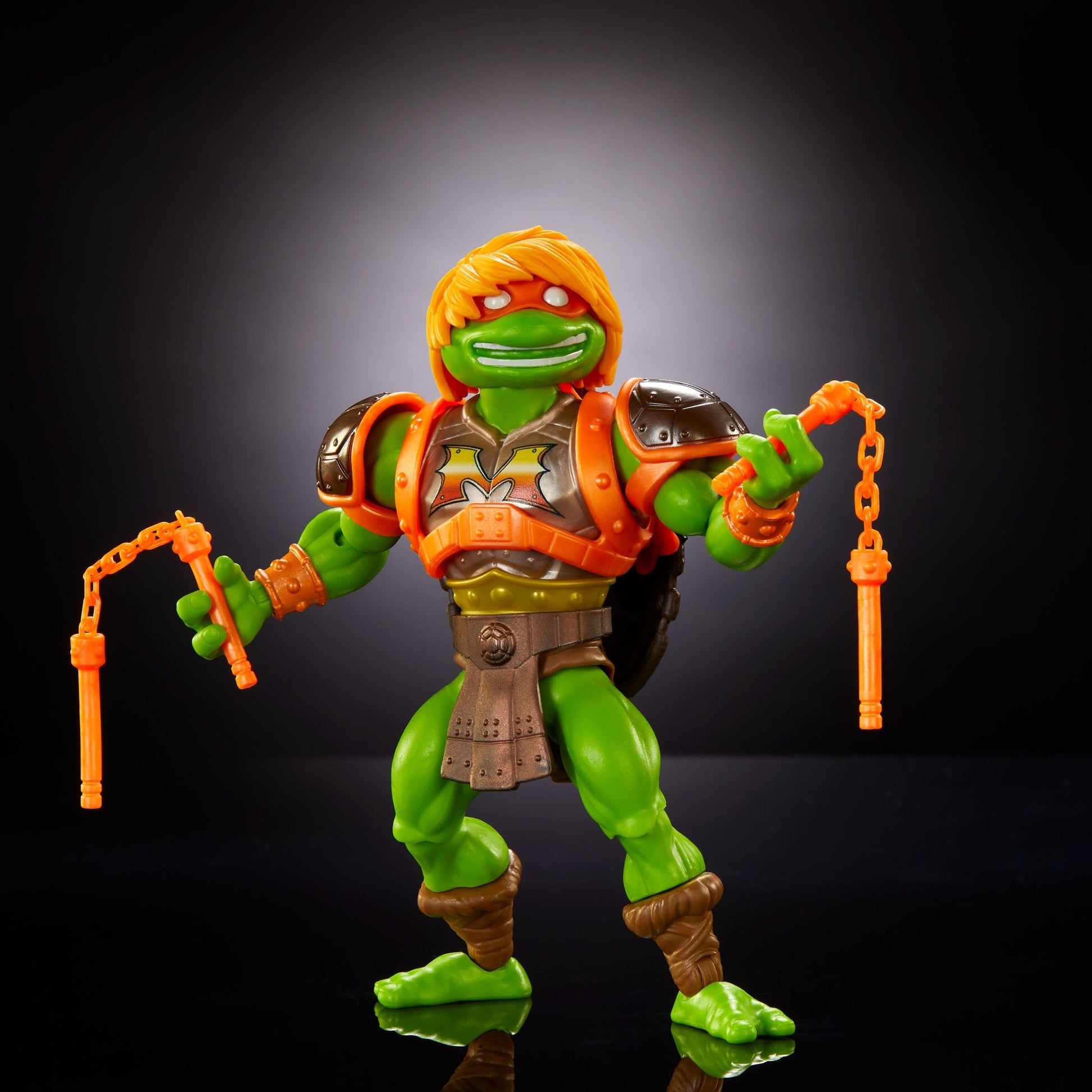 Masters of the Universe MOTU x TMNT: Turtles of Grayskull MICHELANGELO