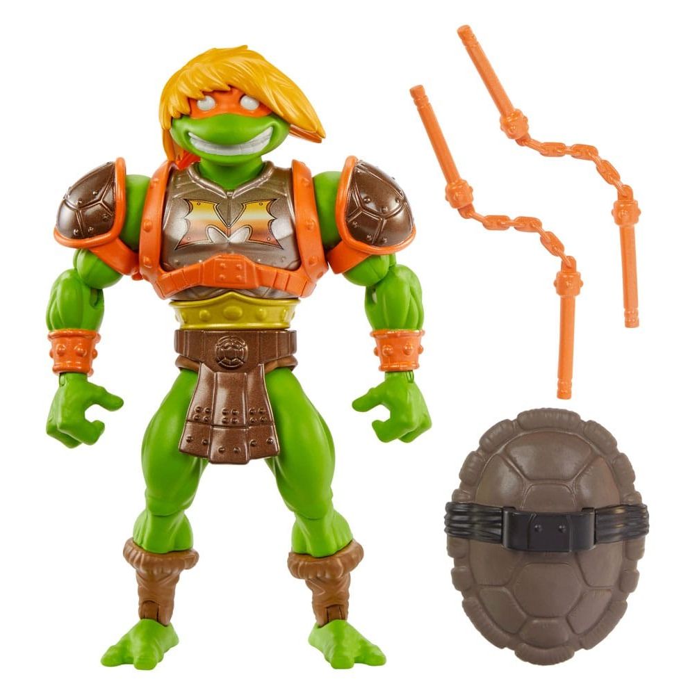 Masters of the Universe MOTU x TMNT: Turtles of Grayskull MICHELANGELO