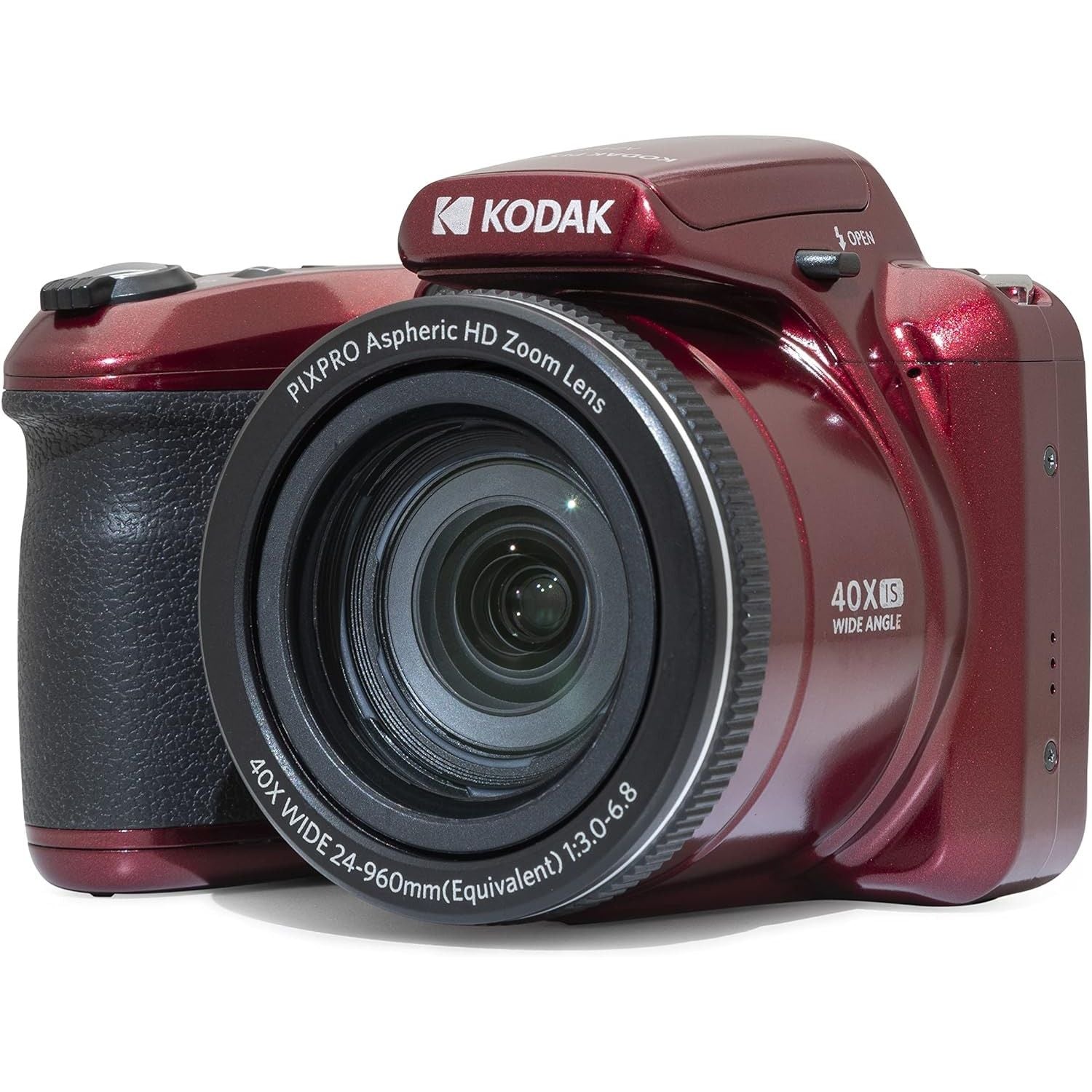 Kodak AZ405 BRIDGE CAMERA RED GARANZIA UFFICIALE ITALIA 2 ANNI