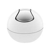 Spirella Bowl Pattumiera a dondolo, Capacità 1L , Bianco