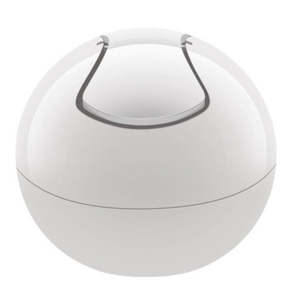 Spirella Bowl Pattumiera a dondolo, Capacità 1L , Plain White