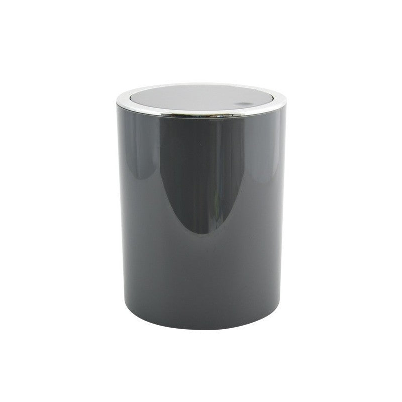 Spirella Kamaka Pattumiera ribaltabile, Capacità 6L, Grigio