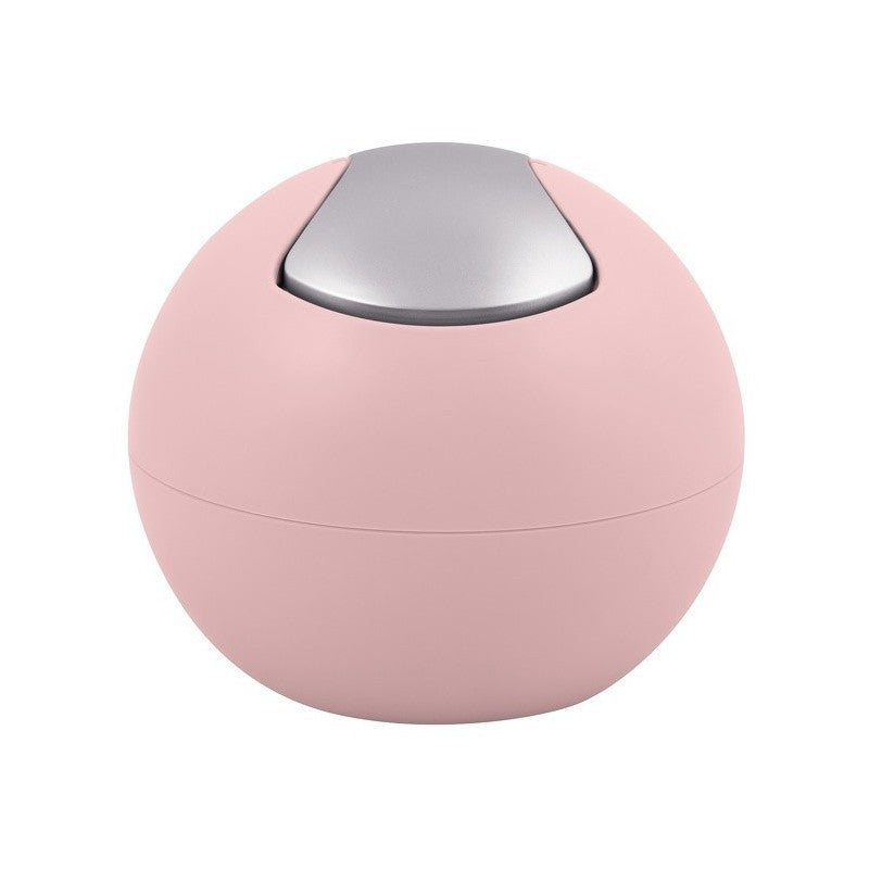 Spirella Bowl Pattumiera a dondolo, Capacità 1L , Rosa