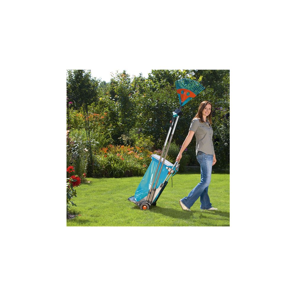 Gardena Eco-Roll Carrello Multiuso Portarifiuti Carrello Per Trasporto Accessori Da Giardino