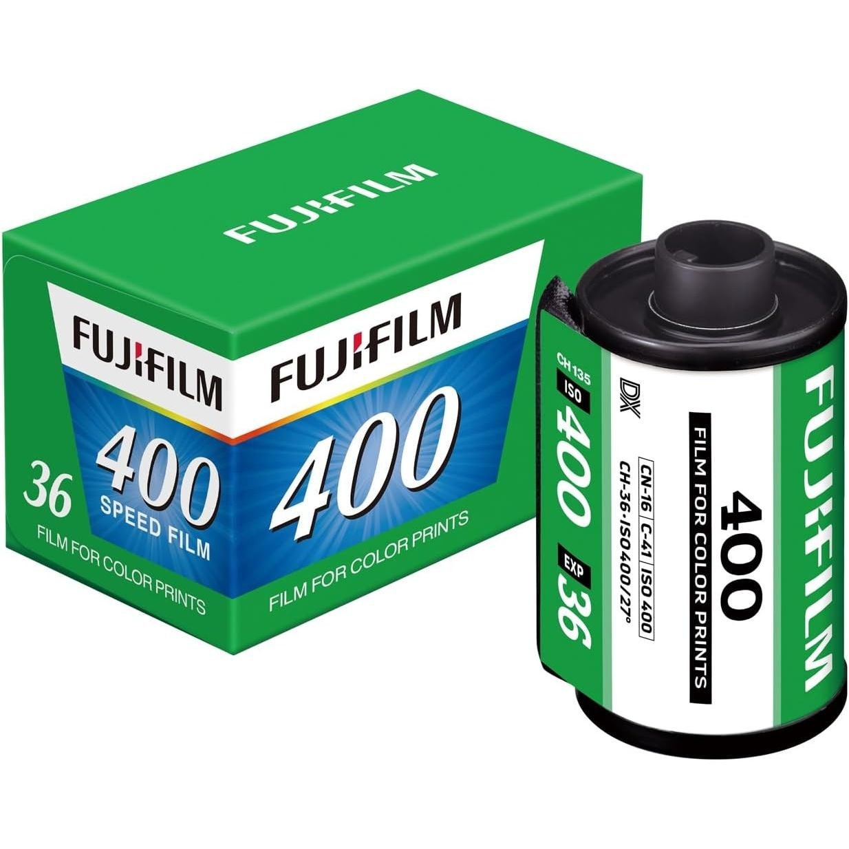 FUJIFILM COLOR 400 135/36 EX 1BX (Confezione da 3)