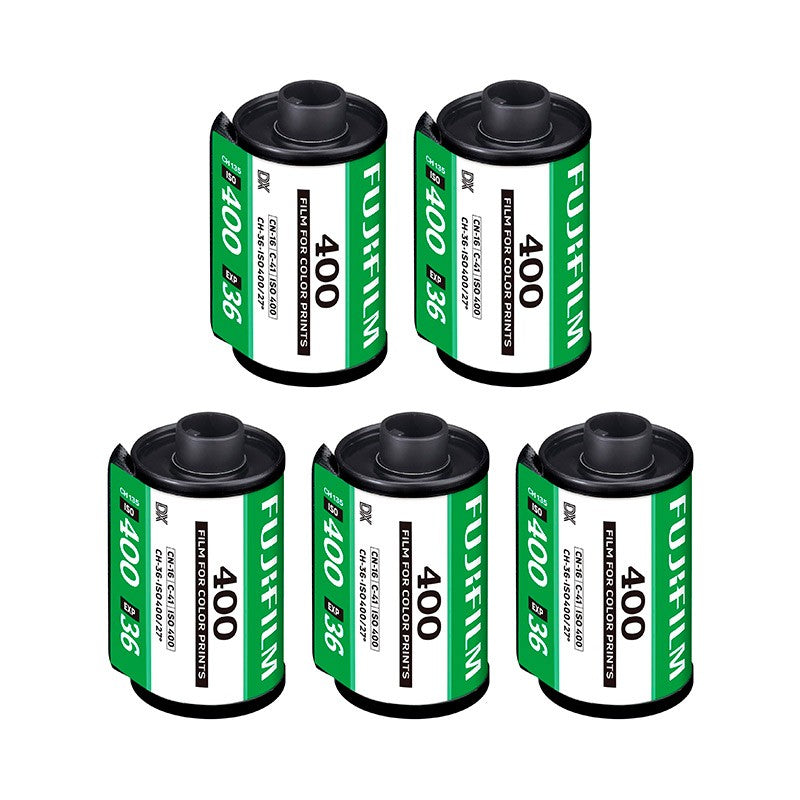 FUJIFILM COLOR 400 135/36 EX 1BX (Confezione da 5)