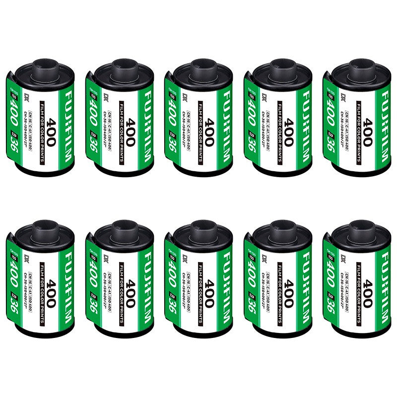 FUJIFILM COLOR 400 135/36 EX 1BX (Confezione da 10)