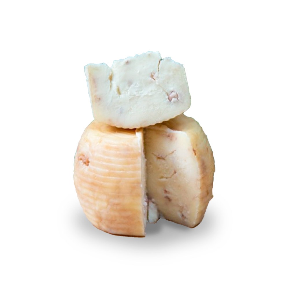 Caciotta Stagionata alle Noci Prodotto In Penisola Sorrentina Conf. da 1 Kg.