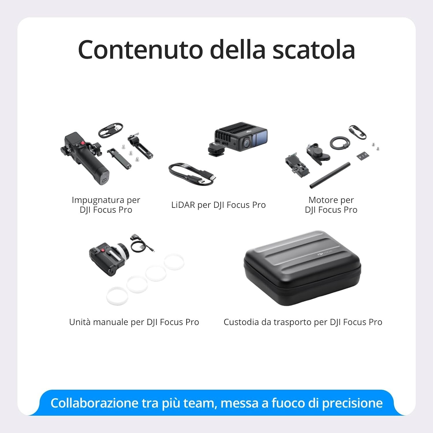 DJI Focus Pro All-In-One Combo GARANZIA ITALIA NITAL 2 ANNI