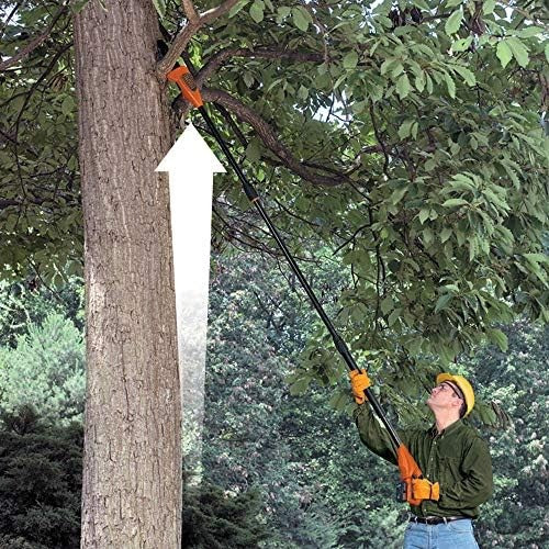 Black+Decker Sega Potatrice A Batteria 18V Litio 2.0Ah Barra Da 20cm Asta Regolabile Fino a 2.5 Metri