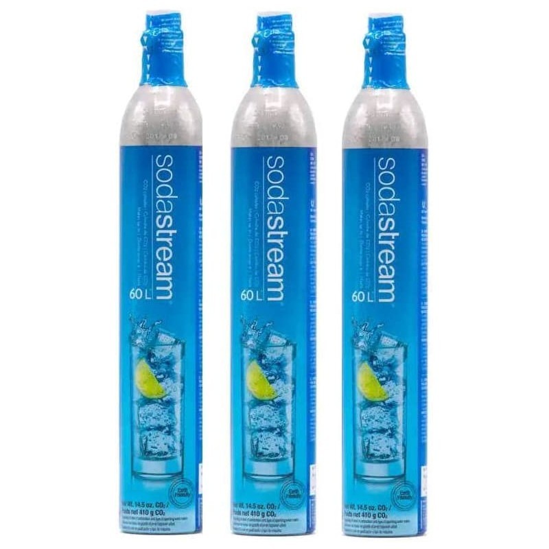 SodaStream Cilindro Co2 Addizionale Per Gasatore d'acqua da 60L fino a 100L