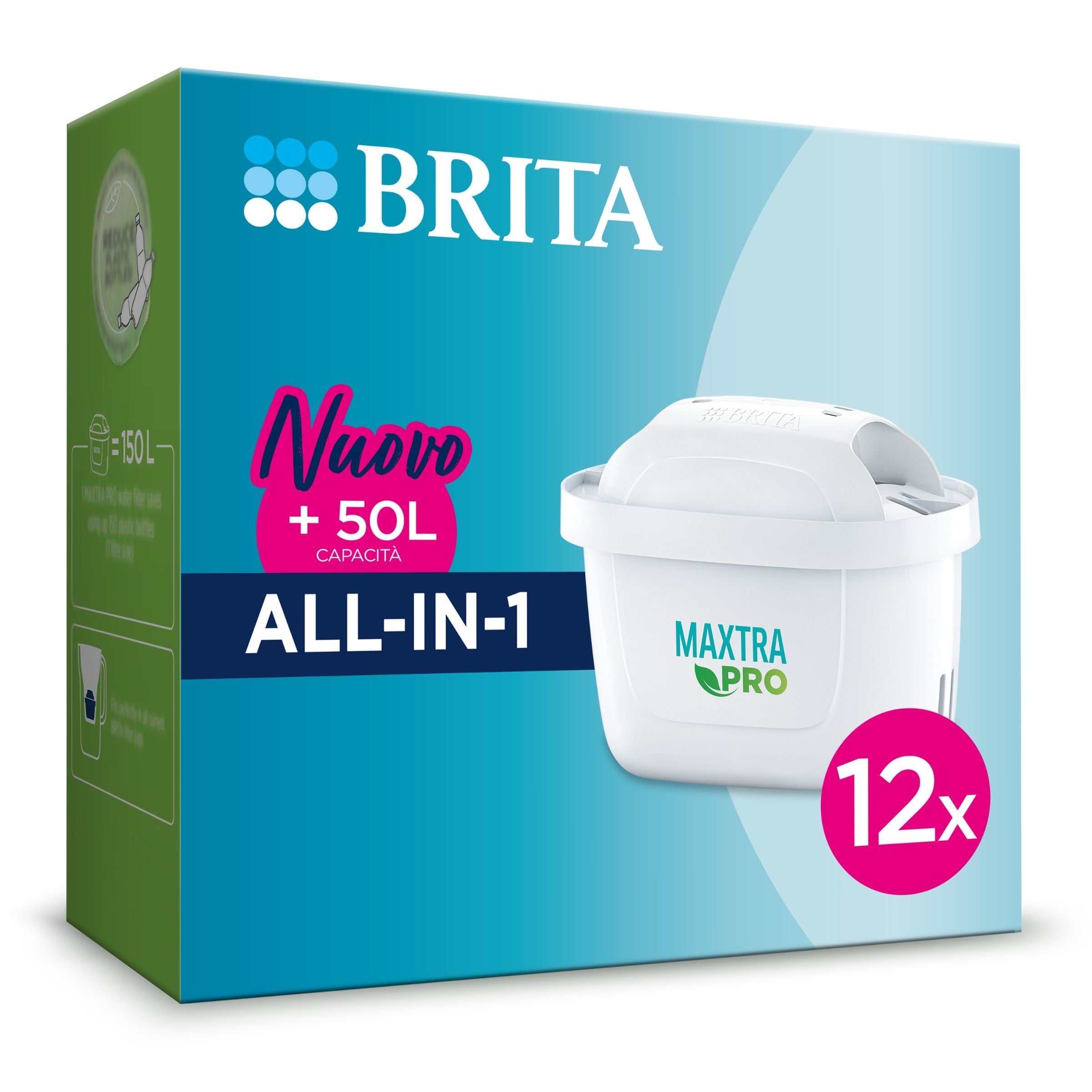 Brita Filtro per acqua originale BRITA MAXTRA PRO All-in-1 Pack 12