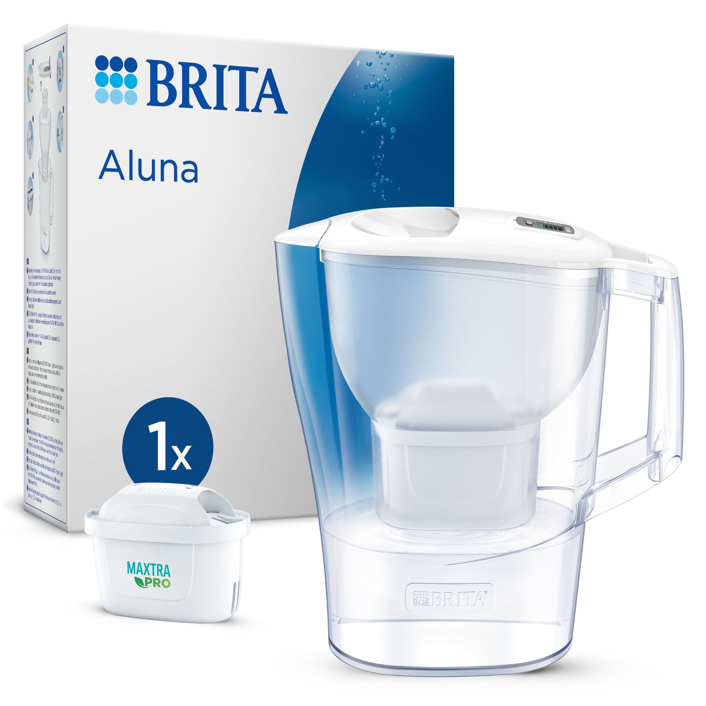 Brita Caraffa filtrante Aluna White (2.4L) incl. 1 x filtro MAXTRA PRO All-in-1