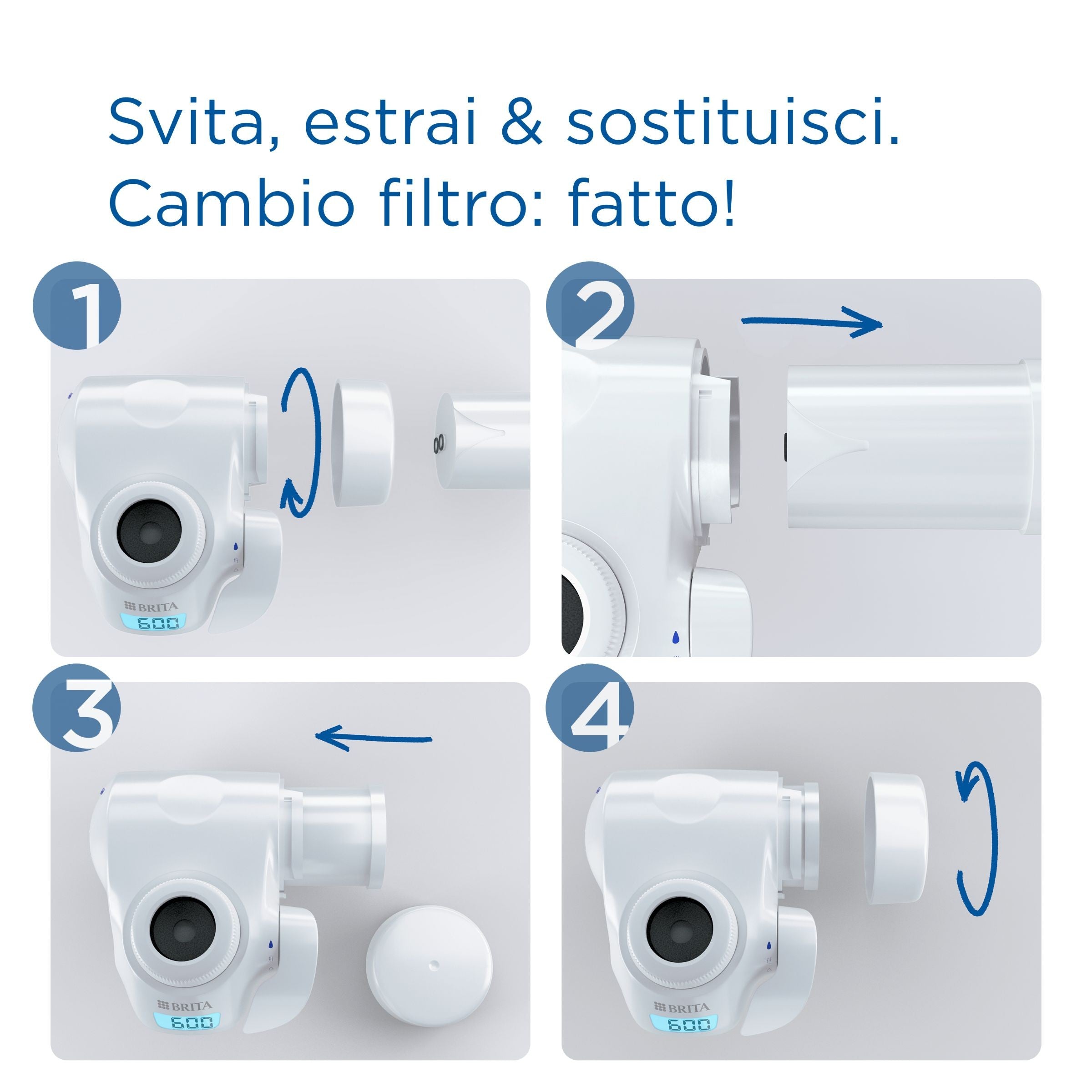 Brita Filtro di Ricambio Per Sistema On Tap V-MF (Confezione da 1)