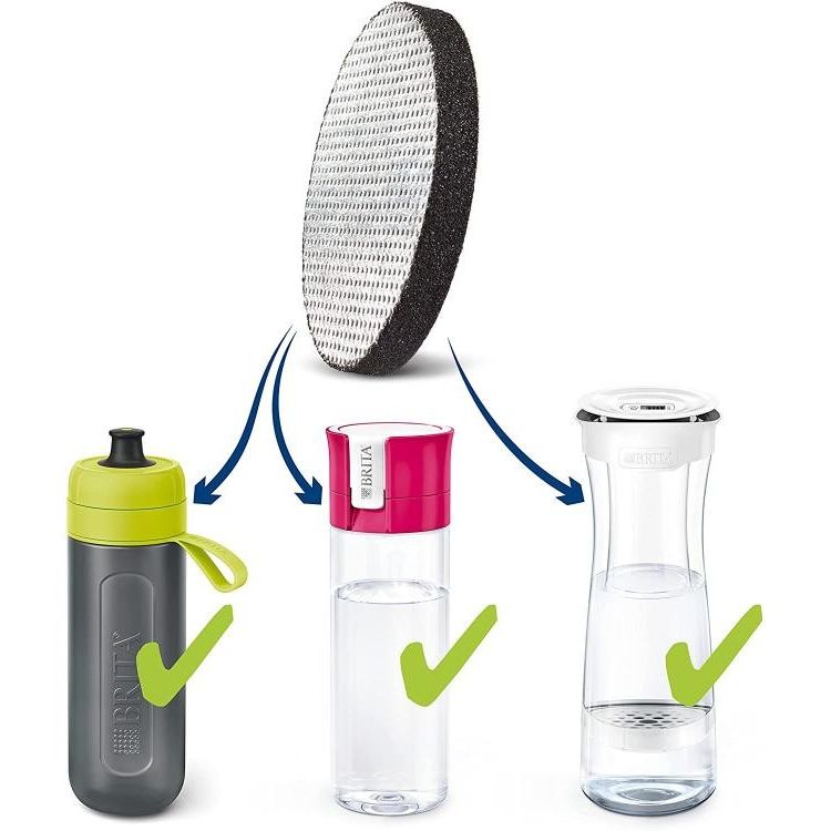 Brita MicroDisc - Filtri per bottiglie e borracce filtranti (9x Microdisc)