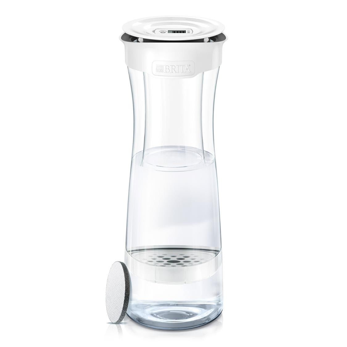 Brita fill&serve Mind - Bottiglia filtrante da 1.3L , incl. 1 filtro MicroDisc