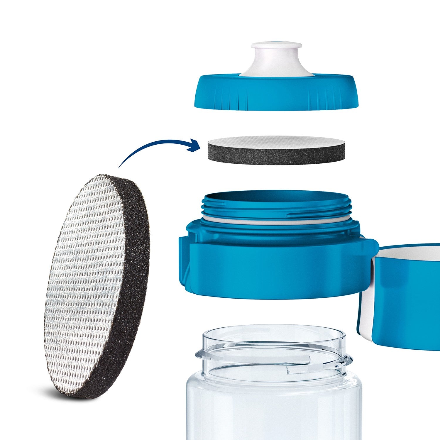 Brita Borraccia Filtrante Fill & Go 0,6 Litri