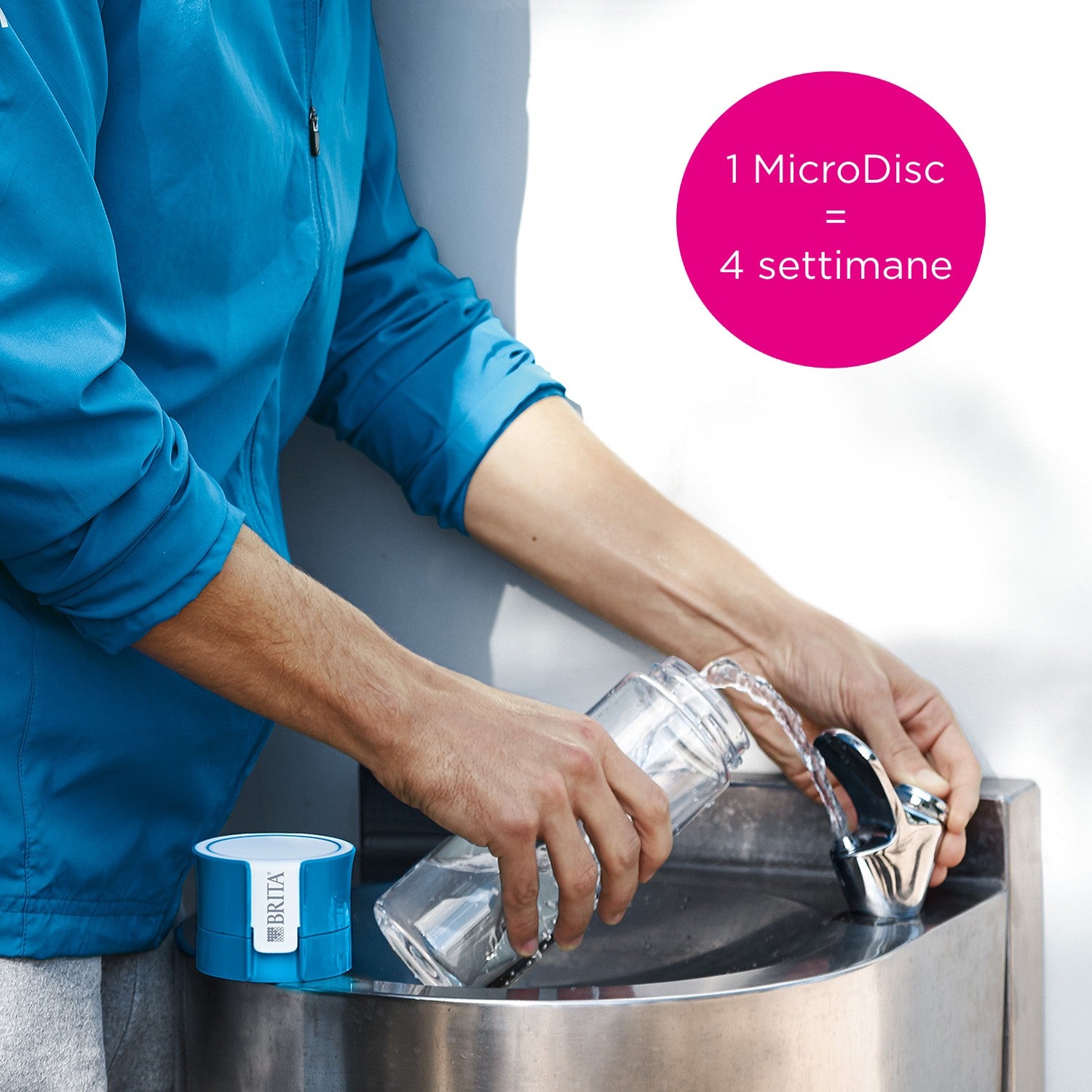 Brita Borraccia Filtrante Fill & Go 0,6 Litri