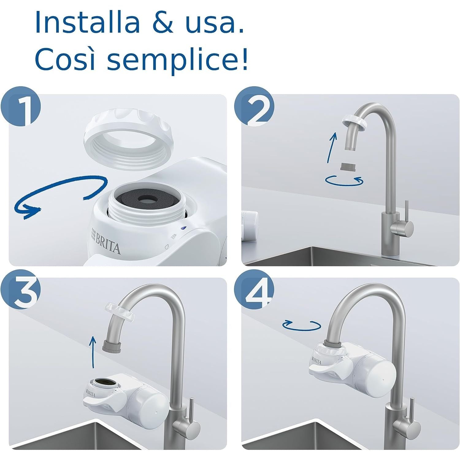 Brita Sistema filtrante On Tap Pro V Per il Rubinetto
