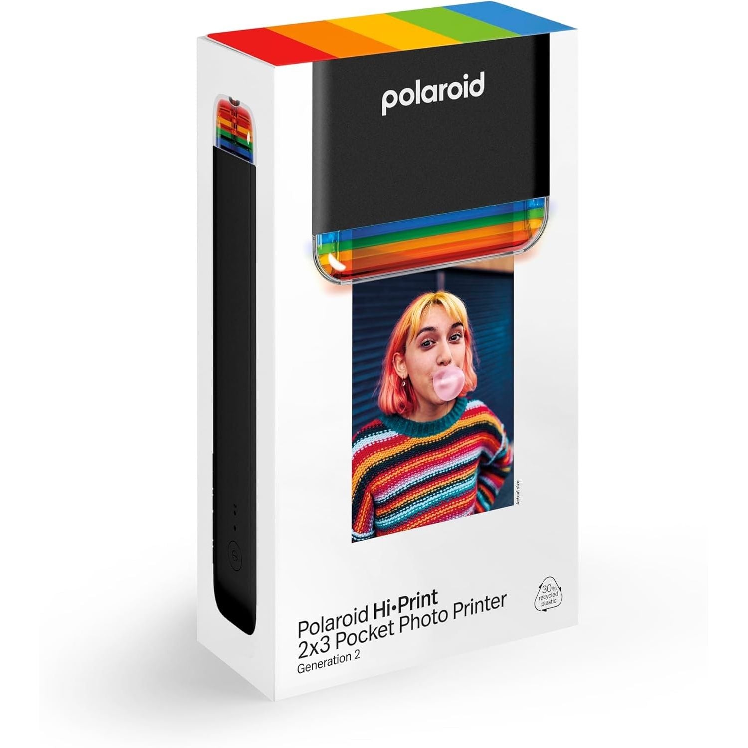 POLAROID Hi Print 2x3 Pocket GEN 2 Black Stampante GARANZIA 2 ANNI UFFICIALE NITAL ITALIA