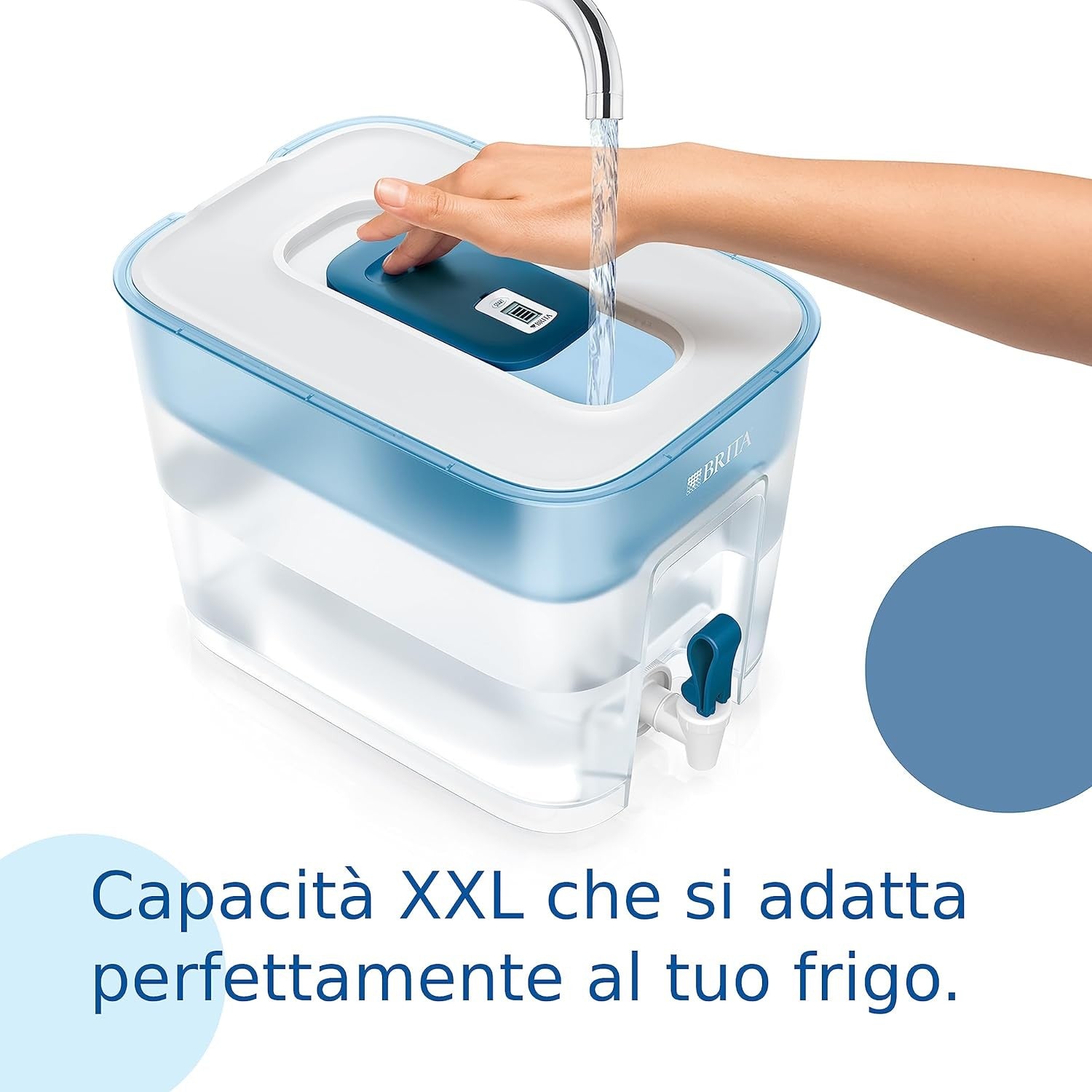 Brita Flow Sistema filtrante Capienza 8,2 Litri MAXTRA PRO All-in-1